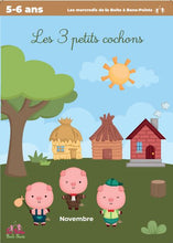 Charger l'image dans la galerie, Les 3 petits cochons 5-6 ans NOVEMBRE