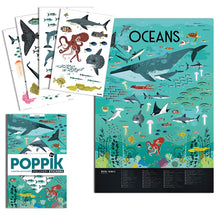 Charger l'image dans la galerie, POSTER PEDAGOGIQUE OCEANS