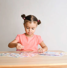 Charger l'image dans la galerie, 6 cartes + 96 gommettes 2 ans et + ANIMAUX