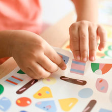 Charger l'image dans la galerie, 6 cartes + 96 gommettes 2 ans et + ANIMAUX