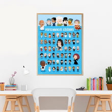 Charger l'image dans la galerie, POSTER PERSONNAGES CELEBRES