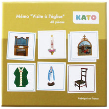 Charger l'image dans la galerie, jeu mémo VISITE à L'EGLISE