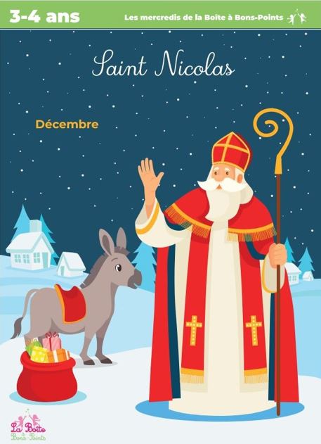 Saint Nicolas 3-4 ans DECEMBRE